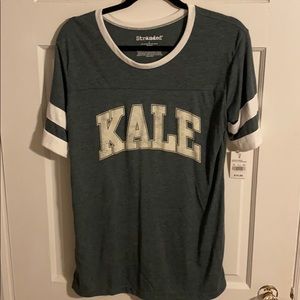 Stranded Kale green tee shirt size small